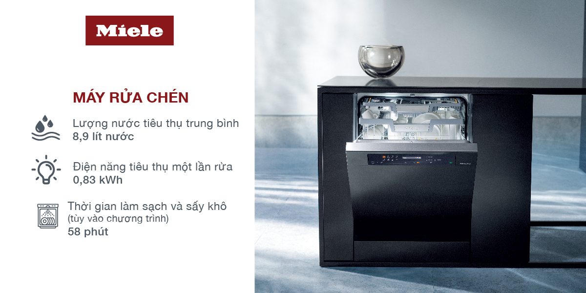 Máy rửa bát độc lập Miele