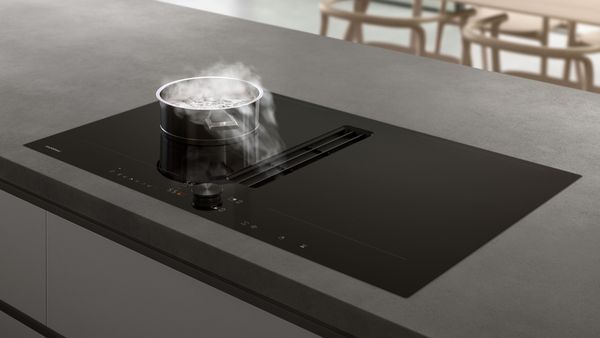 Bếp tích hợp hút mùi Gaggenau